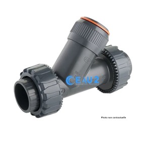 Clapet anti-retour Y FIP à coller 50, 63 PVC pression PN16