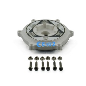 Couvercle + Vis vanne 6 voies 06563 Blanche Astralpool 4404120104