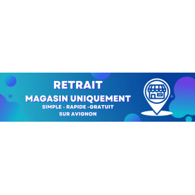 Frite 1,60m couleur variée