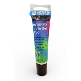 Colle GEL PVC pour tubes et raccords rigides en PVC Tube 60ml