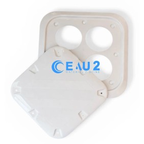 Plaque anti-vortex extra plate montage sur bonde de fond Carrée piscine collective Astralpool 28556-25344