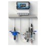 TEREO Touch XL mesure Chlore libre, pH, Température monté sur panneau Syclope TEX3451