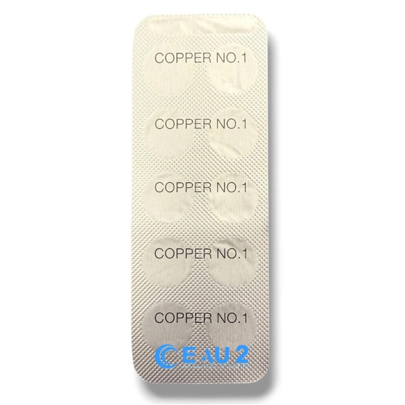 Lovibond Cuivre N°1 pour photomètre Scuba 3S lot de 10 pastilles