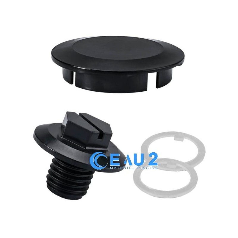 Capuchon vis supérieur avec rondelles pour chlorinateur CL200/ CL220 Hayward CLX200EGA