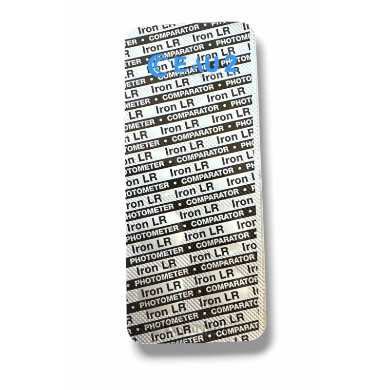 Water ID Iron LR 10 pastilles pour Photomètre Poollab 2.0 TbsPILR50