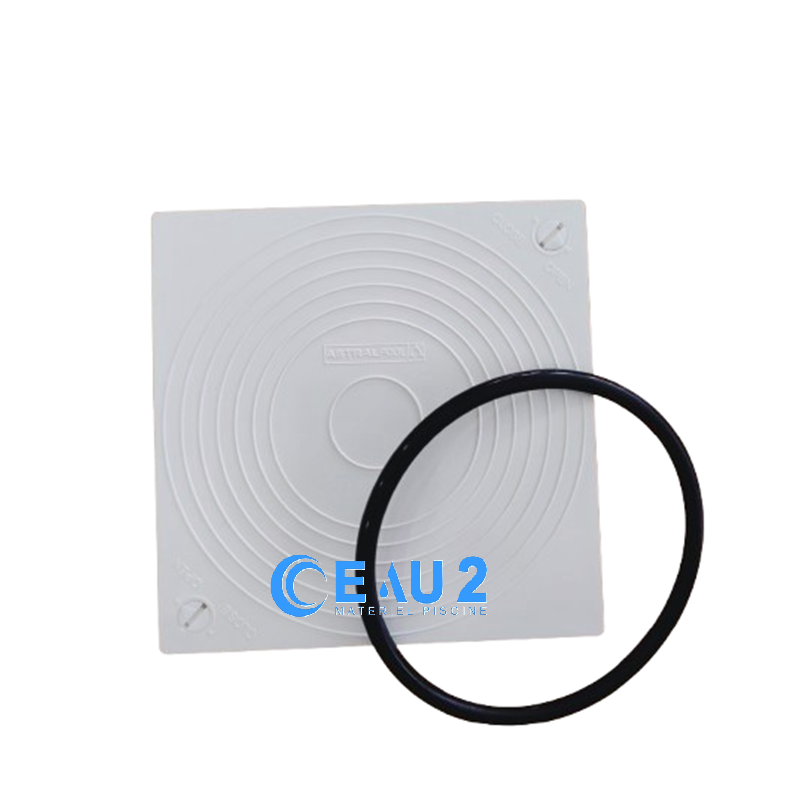 Couvercle Blanc avec vis pour boite de raccordement spot Astralpool 4403020401