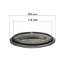Couvercle transparent avec joint filtre verona Astralpool 4404180000