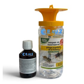 Piège à guêpes et à frelons 200 mL avec appât