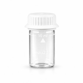Eprouvette, cuvette ronde en verre photomètre MD200-MD110 Lovibond