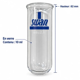 Eprouvette ou Cuvette Chematest Swan A-70.065.603 dimensions