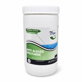 Anti-Algues moutarde (algues jaune) dans ma piscine Bidon 1kg