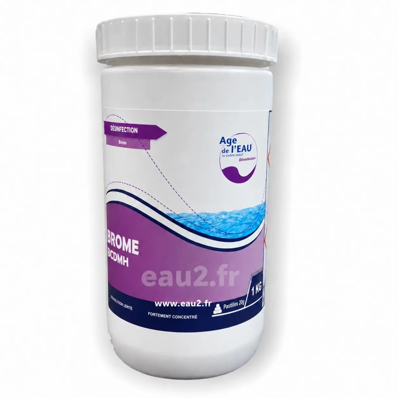 Brome pastilles 20g  pour SPA bidon 1kg