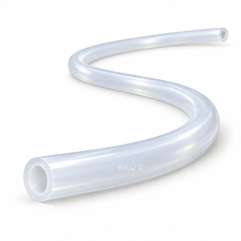 Tube PE 4x6mm pour injection chlore et pH au ml et bobine