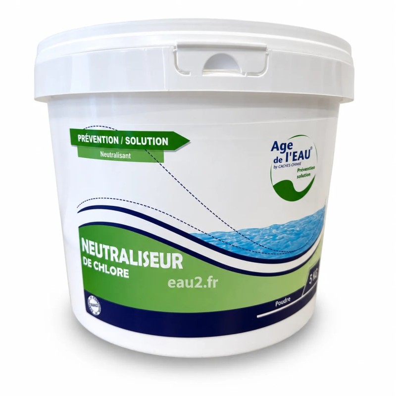 Neutralisateur poudre neutralisant le chlore et le brome seau 5 kg