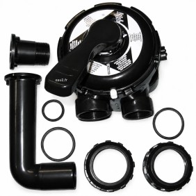 Vanne 6 voies Classic Noire Side 1"1/2 Filtre Piscine Astralpool 20569 ou 43011