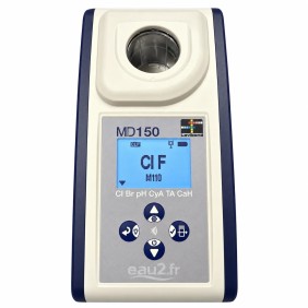 Photomètre MD150 6 en 1 Lovibond 282150 affichage du chlore