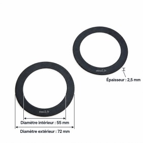 Joints plat Lot de 2 pour pompe Glass Astralpool 4405010179