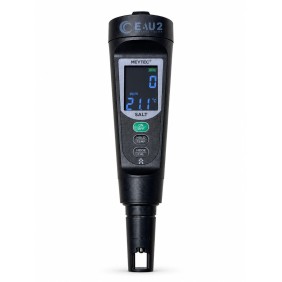 Testeur Sel avec température pour piscine au sel équipée d'électrolyseur MEYTEC