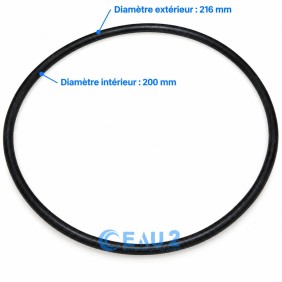 Joint Couvercle de filtre SAB Jupiter 8'' - 101D013 (SNTE) CE04010006