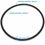 Joint Couvercle de filtre SAB Jupiter 8'' - 101D013 (SNTE) CE04010006