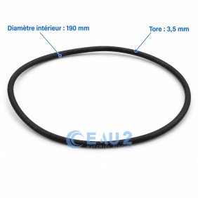 Dimensions Joint de couvercle pour Filtre Volcano, Vesubio Astralpool 4404260106