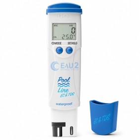 Testeur EC/TDS (SEL) avec température de précision étanche de poche pour piscine Hanna HI983124