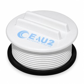 Bouchon avec joint 1"1/2 mâle pour skimmer 15L Astralpool 4402020102