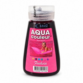 AQUAcouleur Fuchsia Piscine, colorant pour votre eau de piscine EAU2