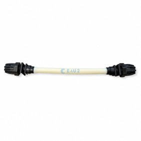 Autre vue Tube santoprène diamètre 4x7 mm Microdos pour pompe MP1 avec raccords tube 4x6 mm Astralpool RR.005.001