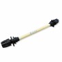 Tube santoprène diamètre 4x7 mm Microdos pour pompe MP1 avec raccords tube 4x6 mm Astralpool RR.005.001