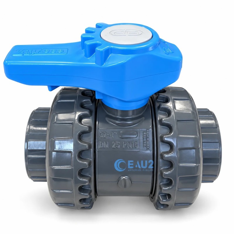 Vanne PVC FIP Easyfit diamètre Ø32 mm DN25 PN16