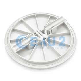 Dessous  Couvercle Rond Skimmer Prestige 24 cm couleur Blanc Astralpool 4402010509
