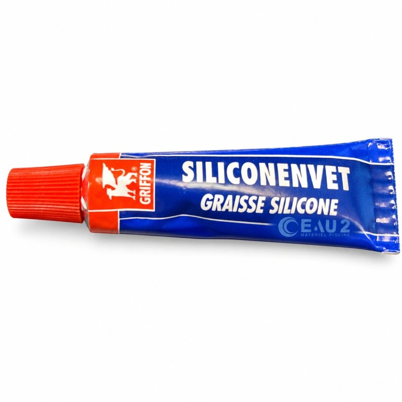 Graisse silicone Griffon 15 g pour joints et vannes de piscine