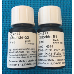 Kit réactifs Chloride photomètre Trikloramine Syclope CHM0034