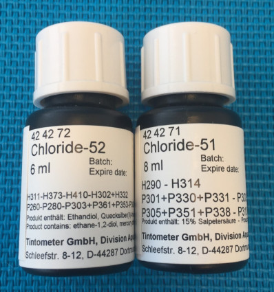Kit réactifs Chloride photomètre Trikloramine Syclope