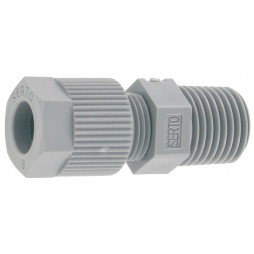 Raccord Union mâle tube 6x8mm x visser 1/2" Serto