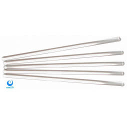 Pilon agitateurs en bâton de verre en lot de 5 pour Chematest Swan A-70.065.608