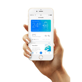 Contrôle avec le smartphone Blue connect mesure connecté du pH, Orp, température et conductivité