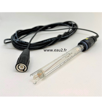 Sonde pH CAA2524 BNC avec câble 6m Analyseur Hydro Syclope EAU2